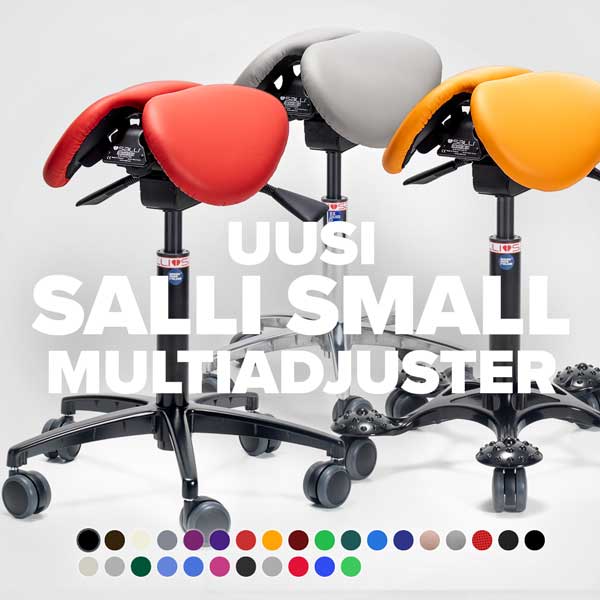 Uusi Salli Small Multiadjuster -satulatuoli