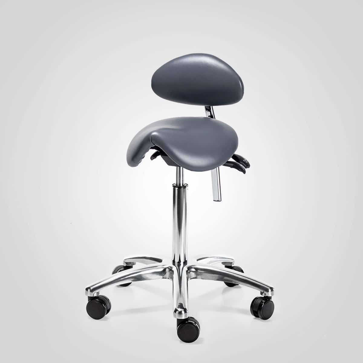 Roll-Ergonomic Pro, teräs nahka (OUTLET)