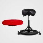BackApp Wheels, musta Alcantara + 360 tasapainolauta (OUTLET)