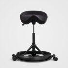 BackApp Wheels, musta Alcantara + 360 tasapainolauta (OUTLET) - Image 2