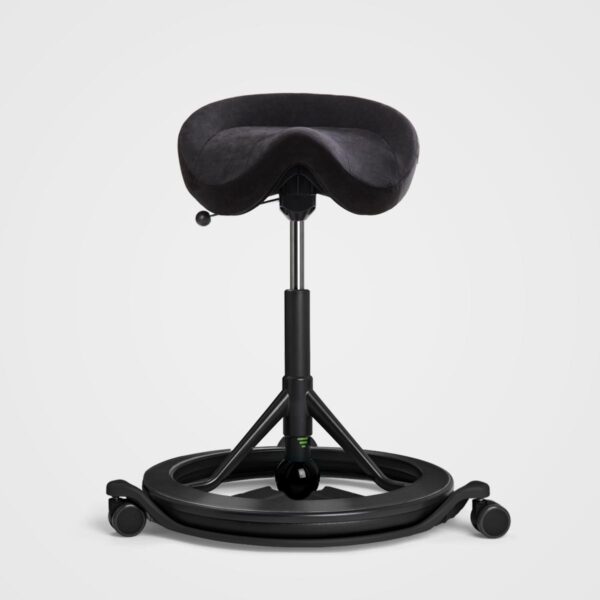 BackApp Wheels, musta Alcantara + 360 tasapainolauta (OUTLET) - Image 2