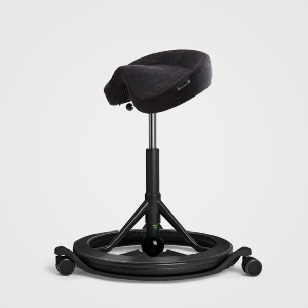 BackApp Wheels, musta Alcantara + 360 tasapainolauta (OUTLET) - Image 3