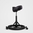 BackApp Wheels, musta Alcantara + 360 tasapainolauta (OUTLET) - Image 4