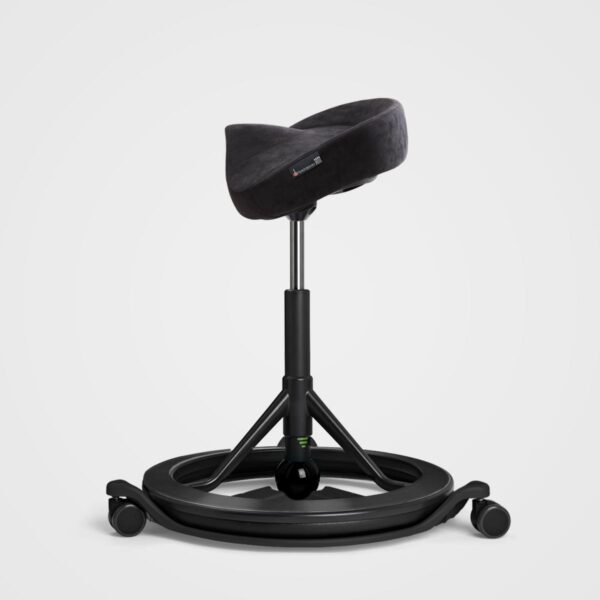 BackApp Wheels, musta Alcantara + 360 tasapainolauta (OUTLET) - Image 4