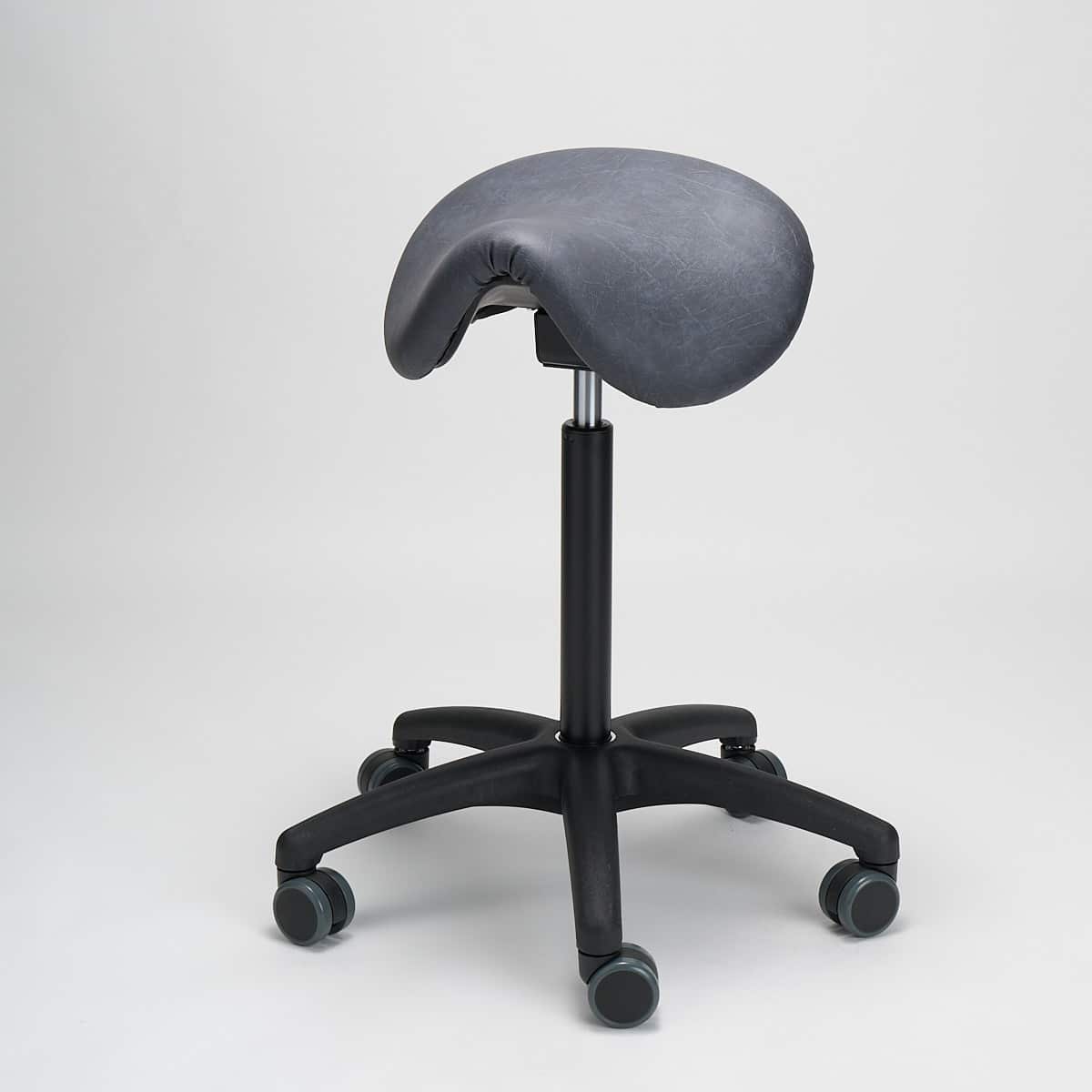 Carla, sini-harmaa vintage keinonahka (OUTLET)