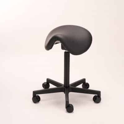 Carla, musta vintage keinonahka (OUTLET)