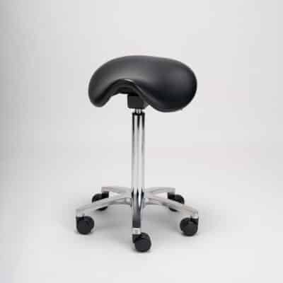 Roll-Ergonomic, musta nahka (OUTLET)