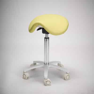 Roll-Ergonomic, keltavihreä keinonahka (OUTLET)