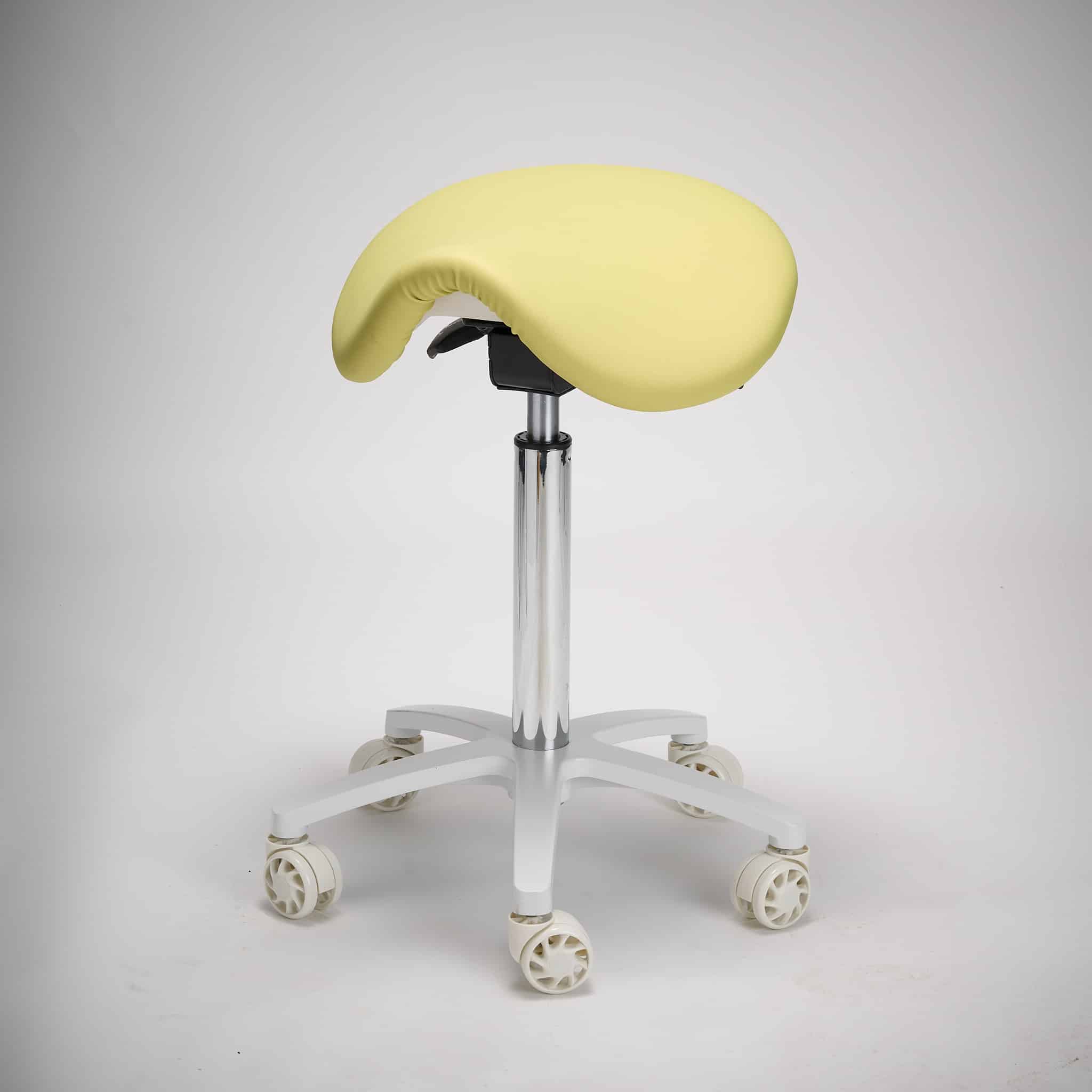Roll-Ergonomic, keltavihreä keinonahka (OUTLET)